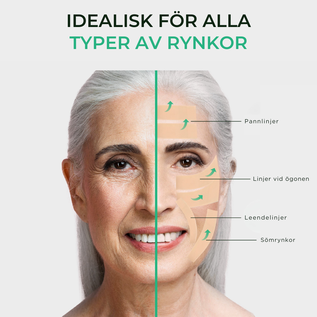 Glowara - Silikonplåster mot ärr och rynkor